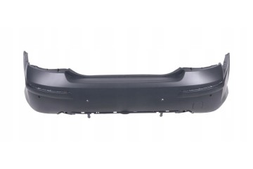 Rear bumper Peugeot 407 09 08 12 10 sedan with holes for parking machine
