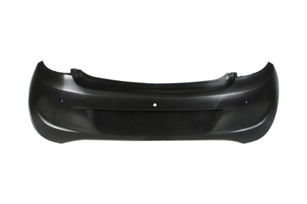 Rear bumper Opel Karl 01 15 03 19 hatchback with parking holes