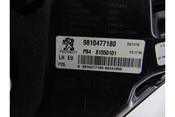 9810477180 PILOTO TRASERO IZQUIERDO PEUGEOT 3008