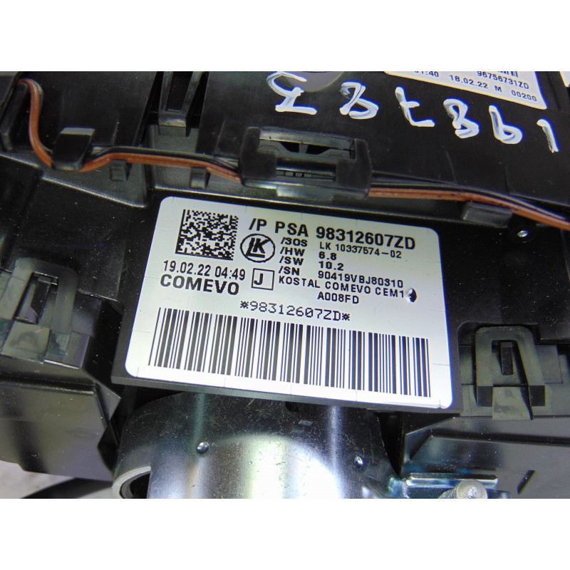 98312607ZD MANDO LUCES PEUGEOT 5008