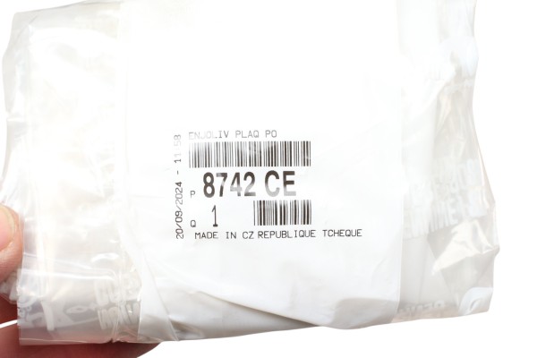 OE LICENSE PLATE LIGHT FLAP STRIP CITROEN DS4 8742CE Packaging status original