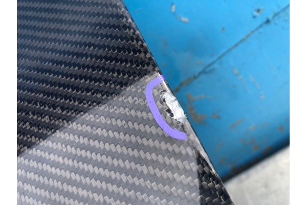 MITSHUBISHI EVOLUTION EVO 7 8 9 TAILGATE REAR CARBON TUNNING Version European