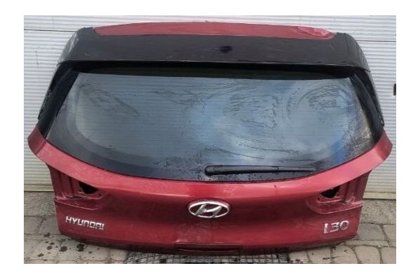HYUNDAI I30 III 3 KLAPA BAGAZNIKA TY TYLNA KOLOR WR6 SZYBA TYL HB 5D WWA
