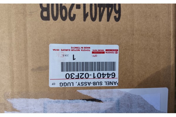 Tapa de maletero para TOYOTA COROLLA E21 SEDÁN 2019 - NUEVO ORIGINAL
