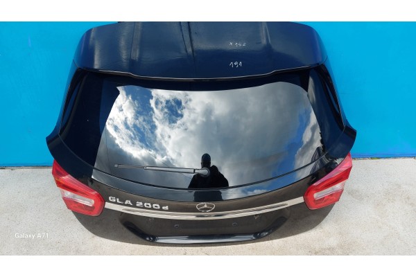 MERCEDES GLA X156 W156 REAR FLAP COMPLETE ELECTRIC 191 CAMERA NICE