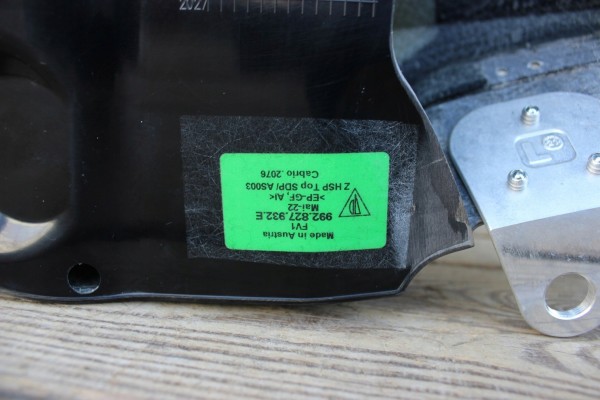 Alerón Trasero de Fibra de Carbono para Porsche 911 992 Cabriolet Turb