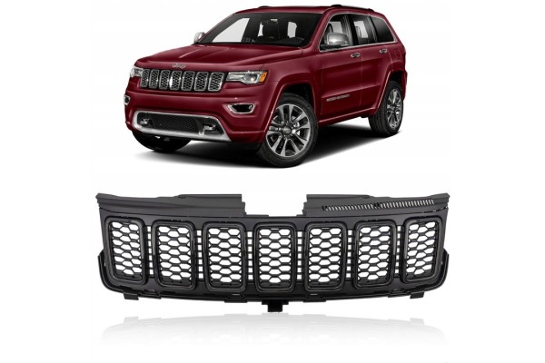 JEEP GRAND CHEROKEE WK2 2017 2021 DUMMY GRILL GRILLE BLACK SET Part manufacturer Mertt