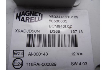 50530005  CAJA RELES / FUSIBLES ALFA ROMEO GIULIETTA (191) Distinctive 2013 50530005 210268 ALFA ROMEO - 1