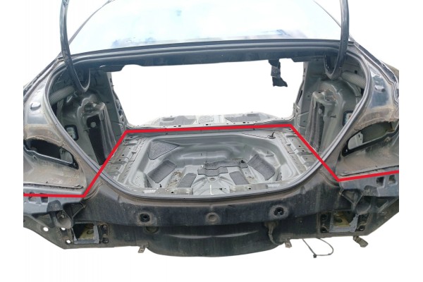 REAR BELT BATH MERCEDES CLA W117 SEDAN LAK 191 15 17