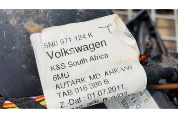 2013 Volkswagen Tiguan Trailer Hook Kit 5N0803880Q Quality of parts according to GVO O original with manufacturer s logo OE