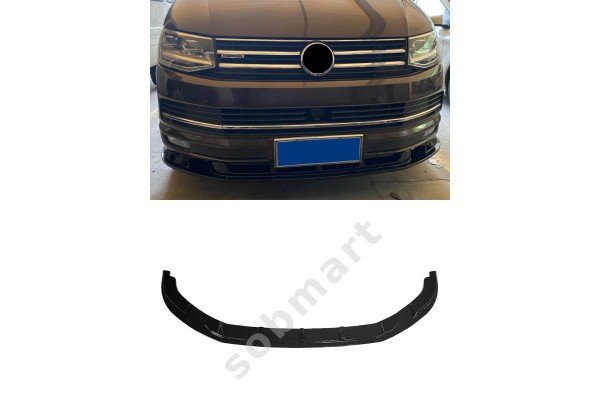 Front bumper insert for VW T6 2015 ABS black lacquer TUNING Packaging status original