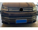 Front bumper insert for VW T6 2015 ABS black lacquer TUNING Catalog number of the part FBS VW T6 ABS 02