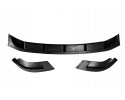Front bumper insert for VW T6 2015 ABS black lacquer TUNING Customs tariff code 87081090