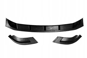 Front bumper insert for VW T6 2015 ABS black lacquer TUNING Customs tariff code 87081090