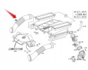 PIPE AIR INTAKE MERCEDES cl c215 s w220 Car type passenger cars
