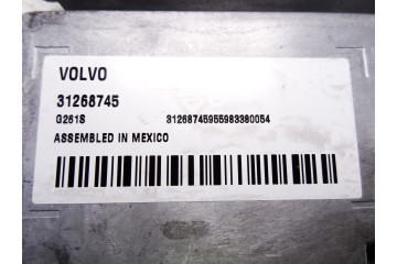 31268745 MODULO ELECTRONICO VOLVO XC60 Kinetic AWD 2009 31268745 211828 VOLVO - 2