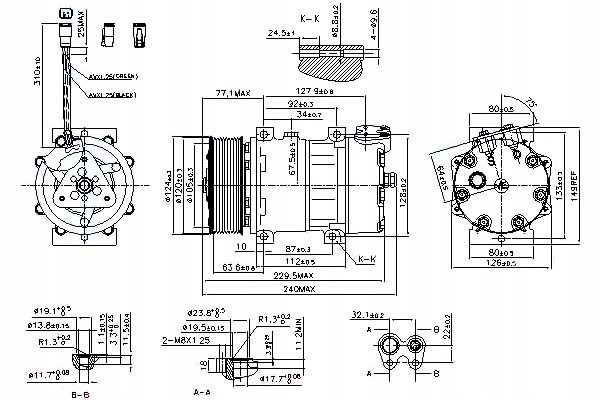 NIS890022_M AIR CONDITIONING SPRAYER SCANIA P G R T Customs tariff code 84148080