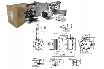 Compresor de aire acondicionado Nissens 890022