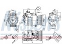 NIS89112_L AIR CONDITIONING SPRAYER Catalog number of the original BMW 64526904017 BMW 64526914369 BMW 64528363275 BMW 645283772