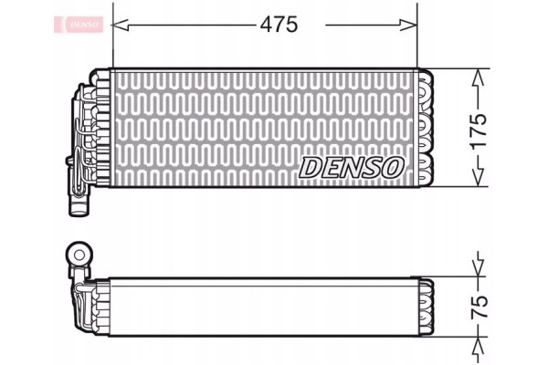 DEV12003_M AIR CONDITIONING EVAPORATOR IVECO Catalog number of the part DEV12003