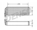 DEV12003_M AIR CONDITIONING EVAPORATOR IVECO Quality of parts according to GVO Q original with factory logo OEM OES