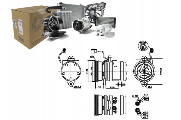 178 481_B AIR CONDITIONING COMPRESSOR Customs tariff code 84148080