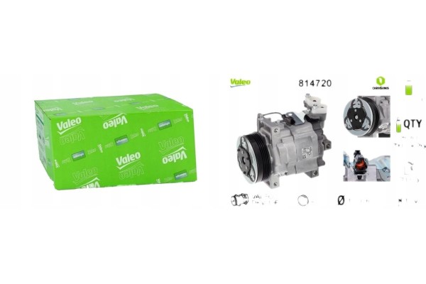 VAL814720_A AIR CONDITIONING COMPRESSOR SUBARU FORESTER Product weight with unit packaging 5 kg