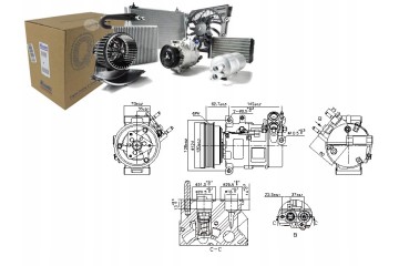 645 543_B AIR CONDITIONING COMPRESSOR Version European