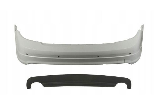 Rear bumper Mercedes C class W204 01 07 03 11 sedan Amg for painting