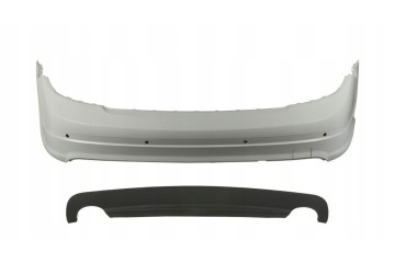 Rear bumper Mercedes C class W204 01 07 03 11 sedan Amg for painting