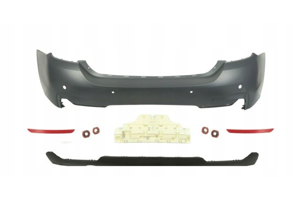 Rear bumper BMW 4 Gran F36 02 14 02 17 coupe M pack complete