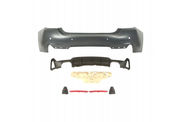 Rear bumper BMW 4 F32 F33 F82 F83 07 13 02 17 coupe convertible M package