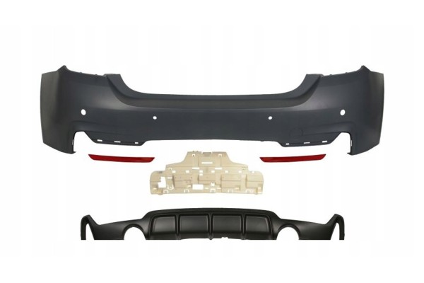 Rear bumper BMW 4 F32 F33 F82 F83 07 13 02 17 coupe convertible M package