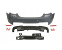 Rear bumper BMW 5 F10 F11 12 09 02 17 sedan with M Performance spoilers