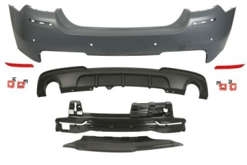 Rear bumper BMW 5 F10 F11 12 09 02 17 sedan with M Performance spoilers Part manufacturer Blic