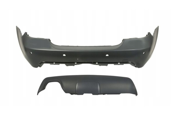 Rear bumper BMW 5 E60 E61 07 03 02 07 sedan with hook hole M power