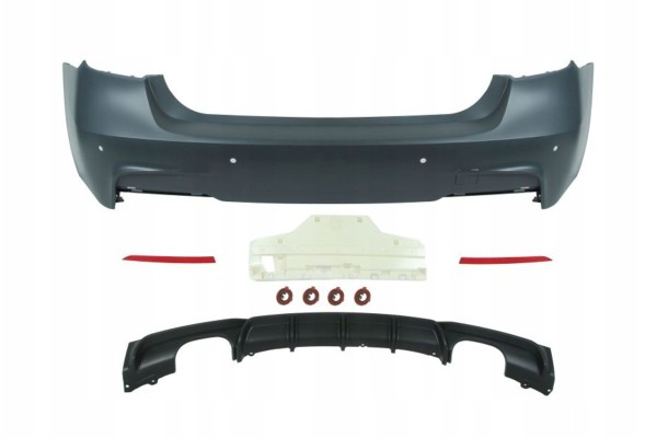 Rear bumper BMW 3 F30 F31 F80 10 11 06 19 sedan M Performance M package