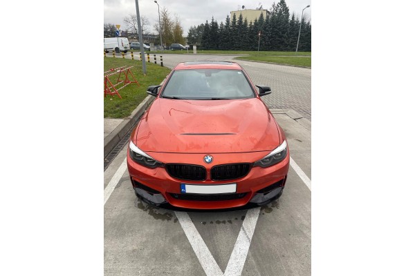 GTS Style Front Steel Engine Cover Mask for BMW F30 F31 F32 F33 F36 Car type passenger cars