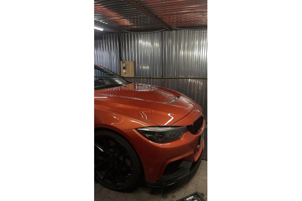 GTS Style Front Steel Engine Cover Mask for BMW F30 F31 F32 F33 F36 Color to be painted