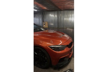GTS Style Front Steel Engine Cover Mask for BMW F30 F31 F32 F33 F36 Color to be painted