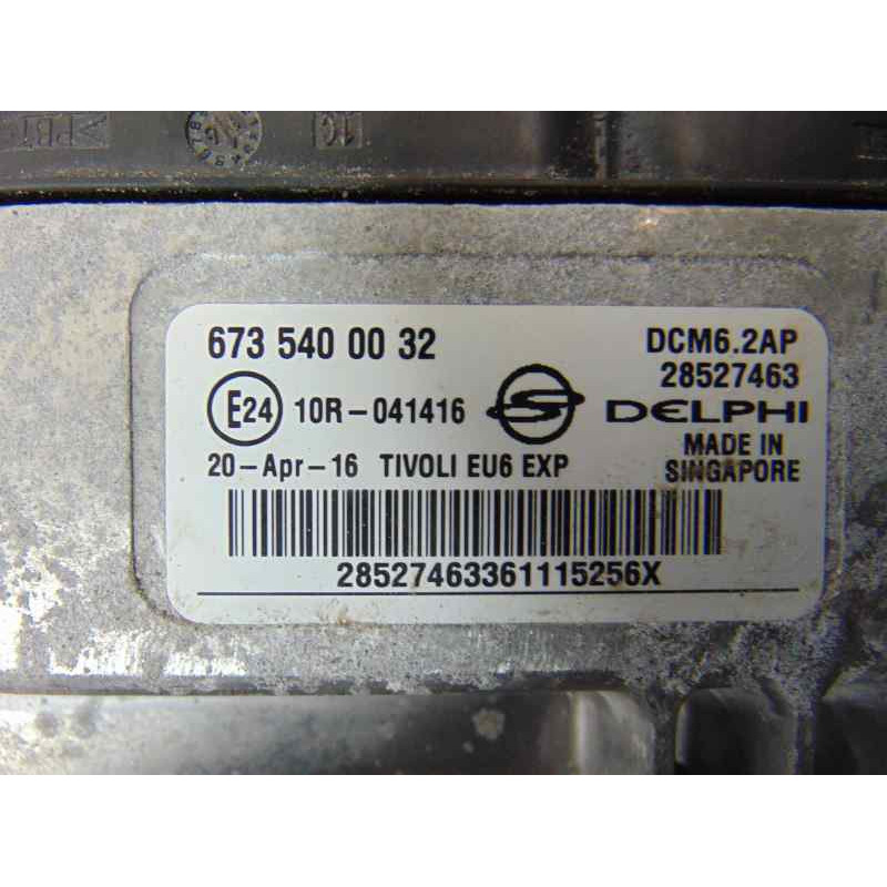 6735400032  CENTRALITA MOTOR UCE SSANGYONG TIVOLI Limited 4x2 2017 6735400032 177943 SSANGYONG - 3