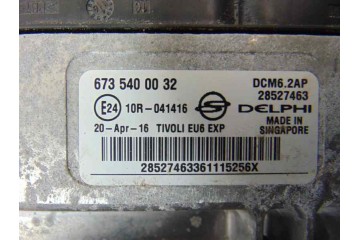 6735400032  CENTRALITA MOTOR UCE SSANGYONG TIVOLI Limited 4x2 2017 6735400032 177943 SSANGYONG - 3