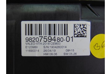 9820759480 PANTALLA MULTIFUNCION DS 3 CROSSBACK Performance Line 9820759480 196629 DS - 4