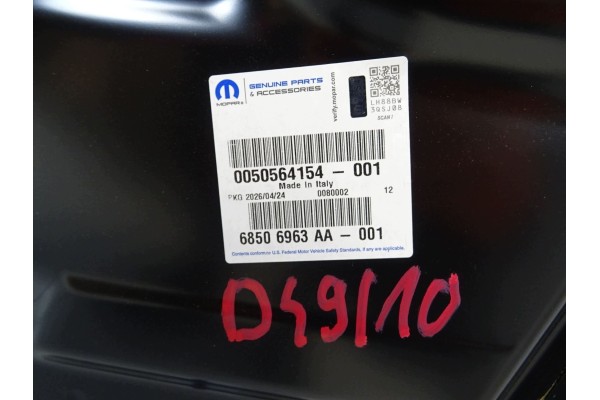 Capó del motor Alfa Romeo Giulia nuevo original OE 50564154 2016-