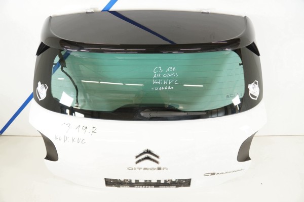 TAILGATE COMPLETE ORIGINAL EUROPE CODE KVC CITROEN C3 AIRCROSS 19R Part manufacturer Citroen OE