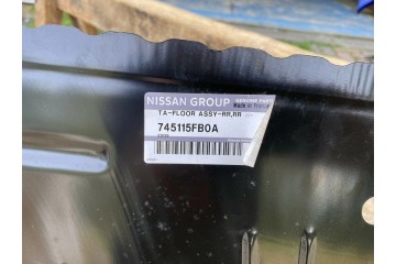 BATHTUB FLOOR REAR BELT NISSAN MICRA K14 745115FB0A NEW ORIGINAL Catalog number of the part 745115FB0A