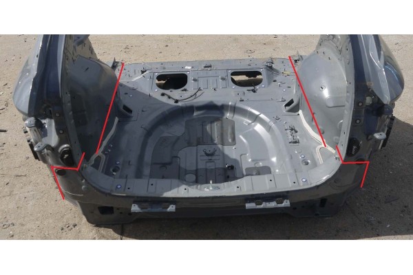 TUCSON IV NX4 25R N LINE TKG BATH BELT REAR Car type 4x4 SUV passenger cars