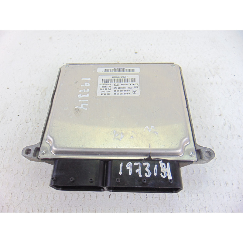 A6461505572 CENTRALITA MOTOR UCE MERCEDES-BENZ CLASE E (BM 211) BERLINA