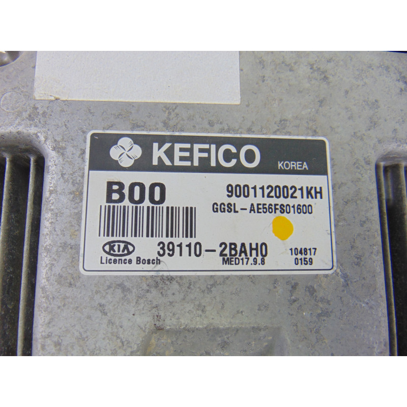 39110-2BAH0 CENTRALITA MOTOR UCE KIA SPORTAGE (SL) Concept 4x2 2010 39110-2BAH0 200484 KIA - 1