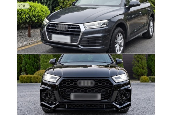 Audi Q5 20162020 front bumper RS Style extensions